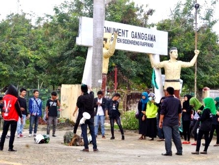 Wisata Monumen Ganggawa - Panker Sidrap, Sulawesi Selatan