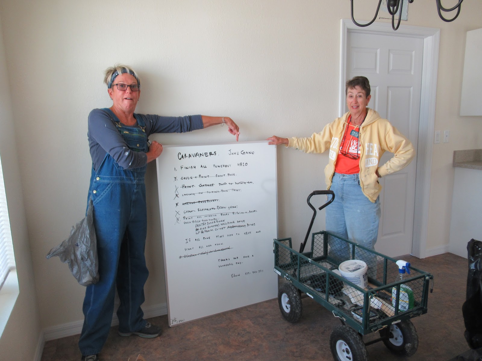 RVentures with Doug and Chris Habitat for Humanity Build 12 Fort