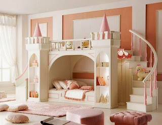 habitación de princesa cuarto estilo princesa
