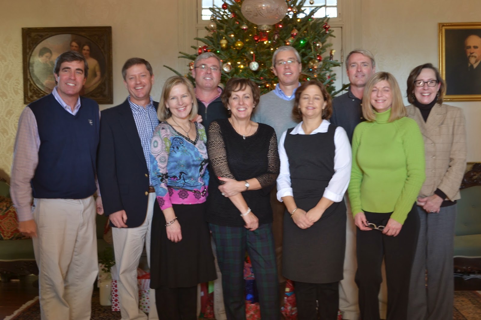 margaret mcelroy interior design Christmas at Norwood in Powhatan Virginia