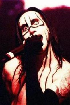 imagen de Marilyn Manson en su etapa dwel Anticrist Superstar