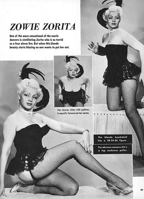 Burlesquers from the Past: ZORITA! 