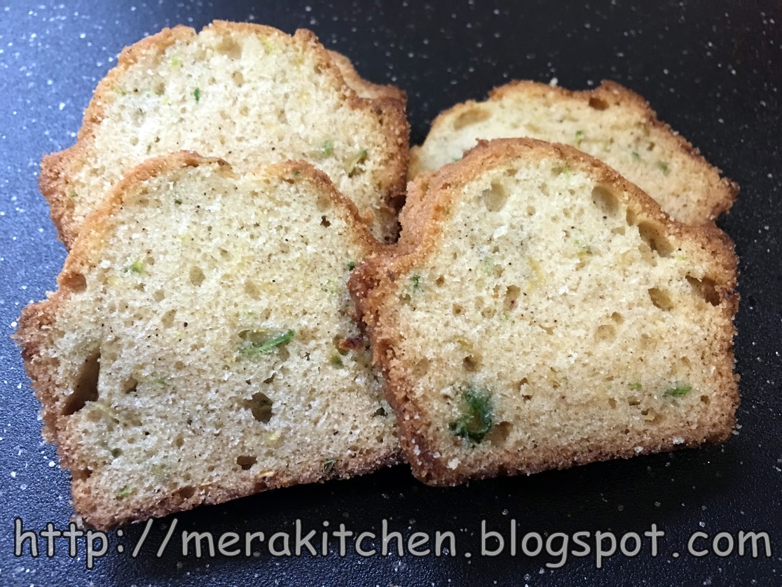 merakitchen Zucchini Bread with warm spices