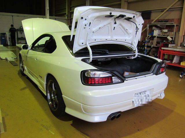Prostock Motor Sports 中古車屋日記 ｓ１５ニスモタワーバー取付
