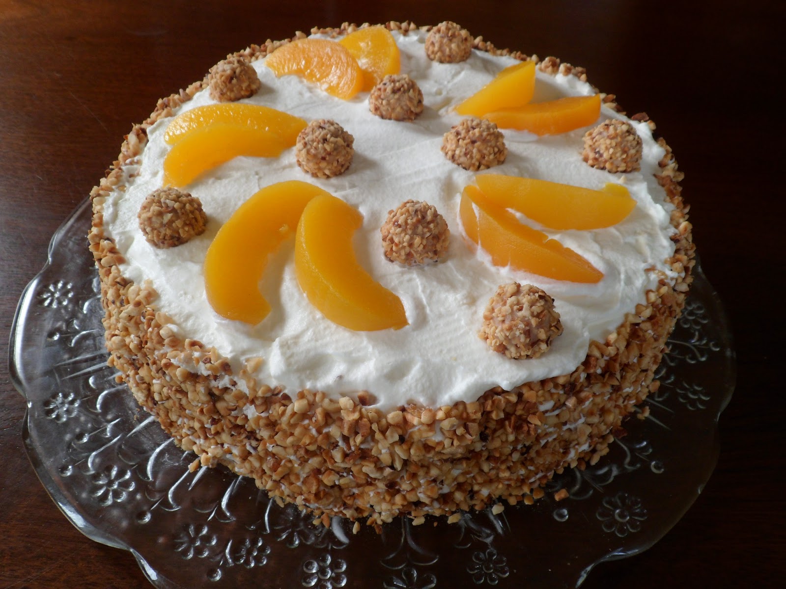 Pfirsich Joghurtcreme Torte Variation Von Holun — Rezepte Suchen