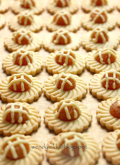 Table for 2.... or more Pineapple Tart Cookies (Open Faced)