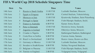 fifa world cup 2018 schedule singapore time pdf fifa world cup 2018 schedule singapore time pdf