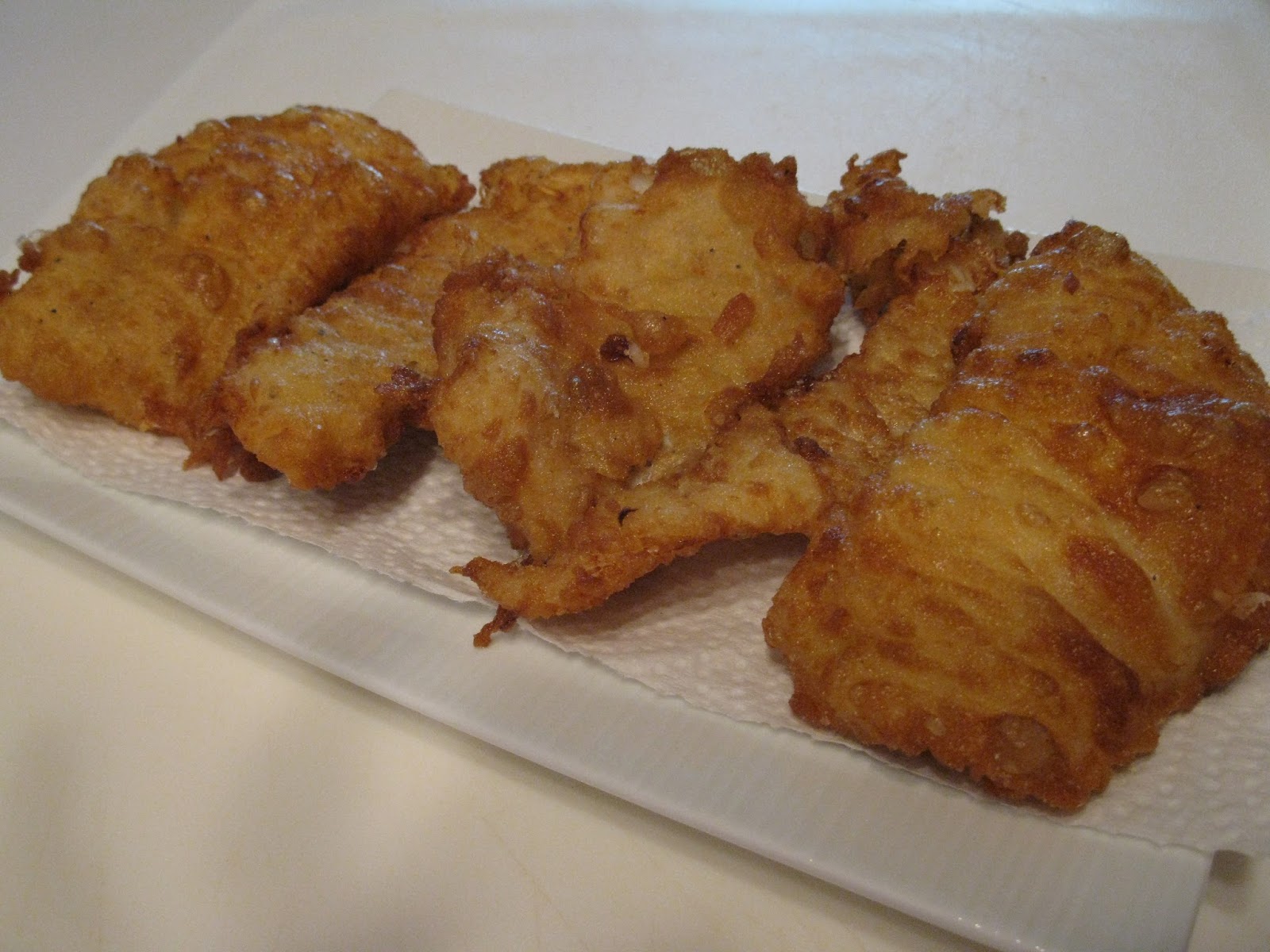 Ma cuisine...sans prétention Fish and chips d'aiglefin à la bière blonde