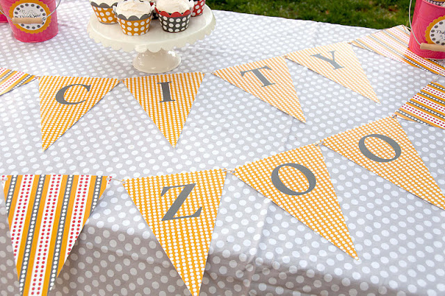 Kara s Party Ideas Vintage Polka Dot Zoo Party  - 27