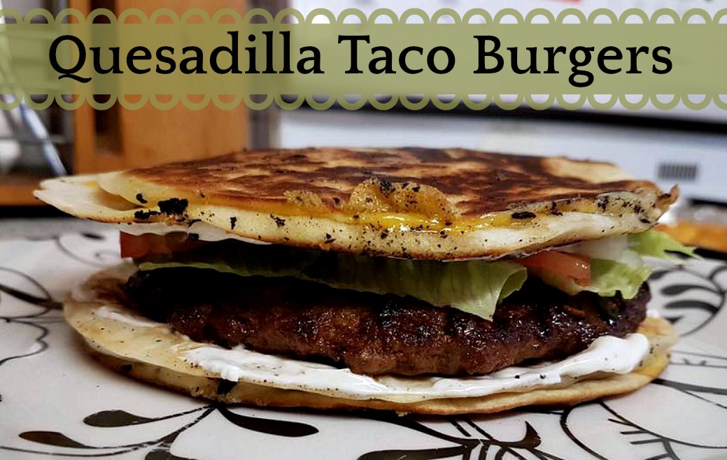 Reviews, Chews & HowTos Quesadilla Taco Burgers