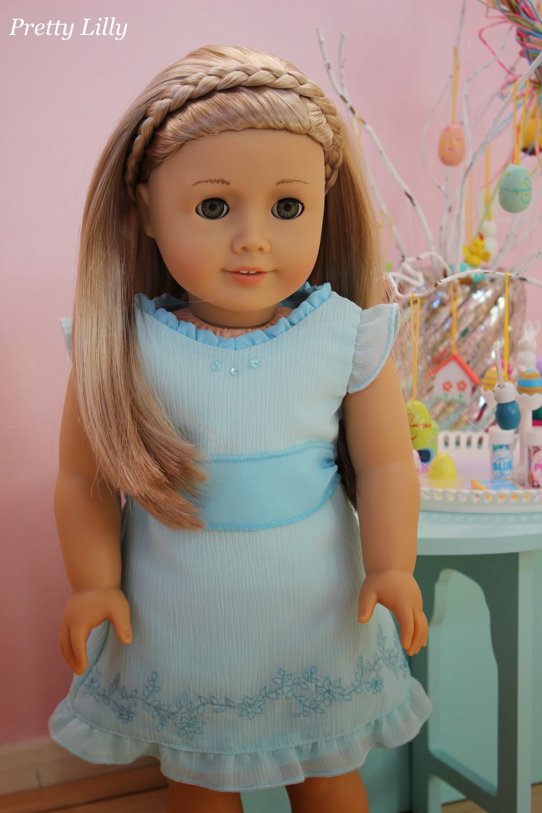 Pretty Lilly an American Girl Doll Easter Outfits