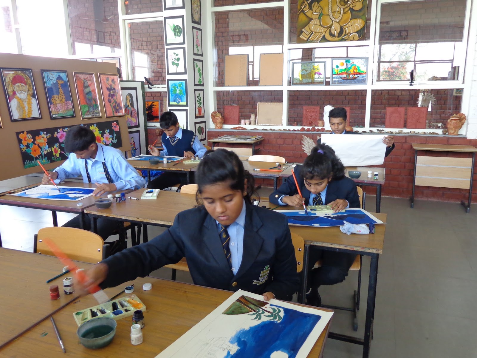 The Indian Public School, Dehradun, Uttrakhand National level Painting