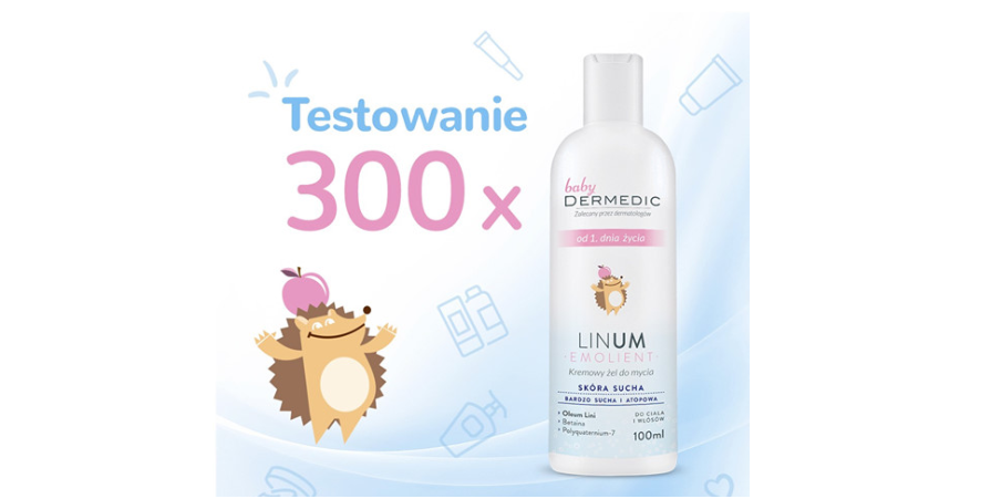 Przetestuj 1 z 300 dermokosmetyków Dermedic baby Konkurs