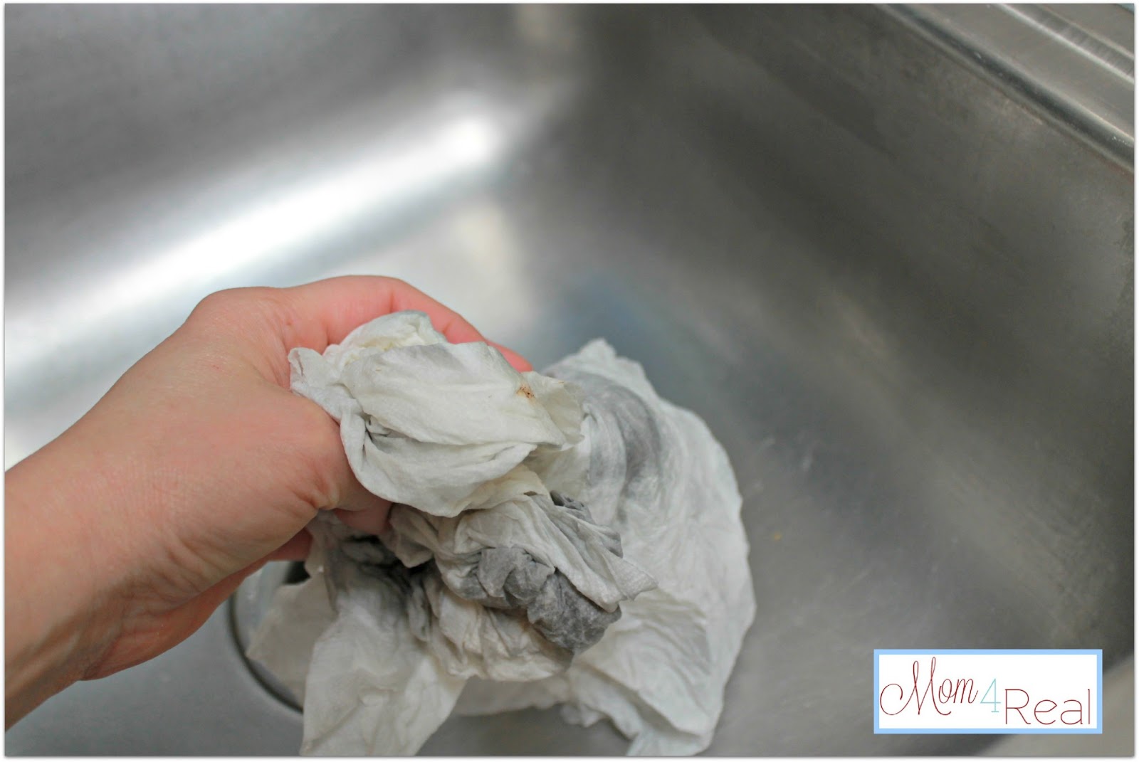 How To Clean Your Stainless Steel Kitchen Sink Mom 4 Real