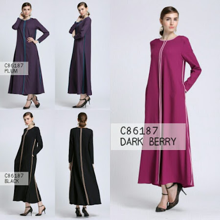 Pelbagai Koleksi Jubah Anda Miliki Trendy Terdapat Dalam Pelbagai Warna