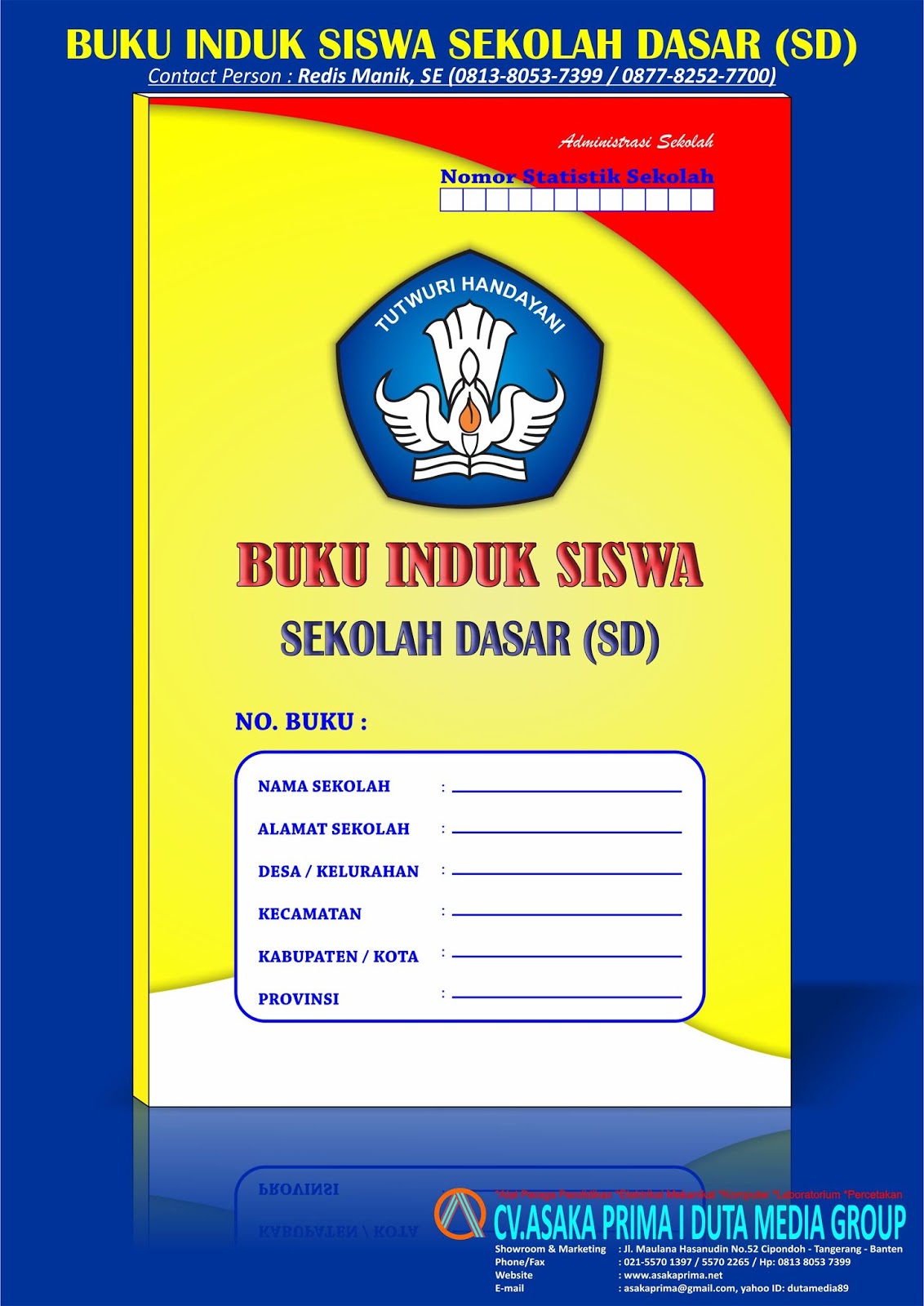 Manfaat Buku Induk Siswa TOKO BUKU INDUK sekolah PAUD TK
