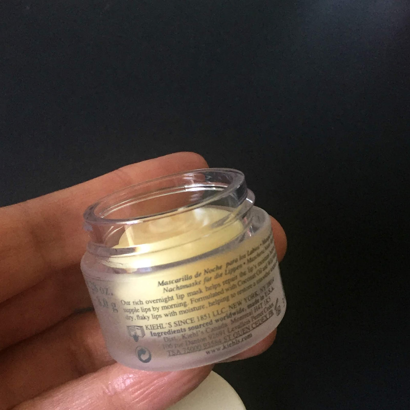 Kiehl's Buttermask For Lips Overnight Lip Treatment Review A Very