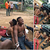(Photos)Young men allegedly caught with ladies bras,pants and wigs while returning from rituals(Photos)