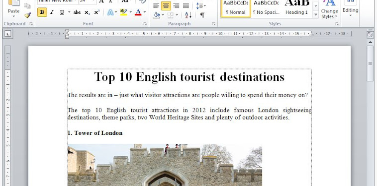 Deskripsi Tempat Wisata Bahasa Inggris / Tempat Wisata Di