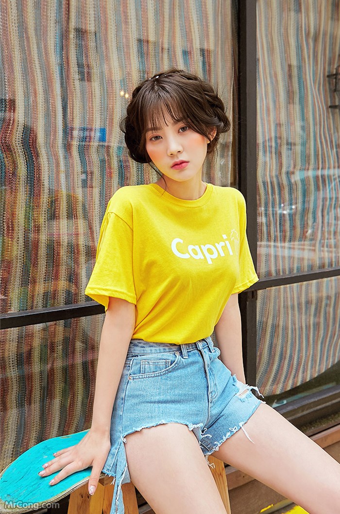 Lee Chae Eun&#39;s beauty in fashion photoshoot of June 2017 (100 photos) photo 5-9