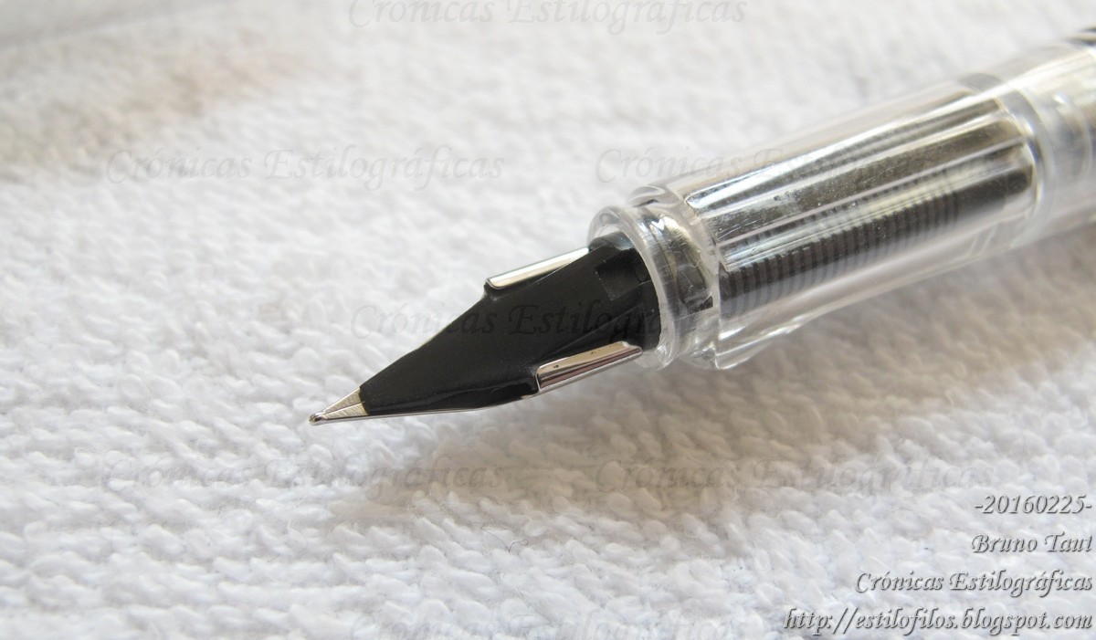 Black Fountain Pen With 6 Ink Cartriges F, EF LANBITOU 757 Set 2 Pens 