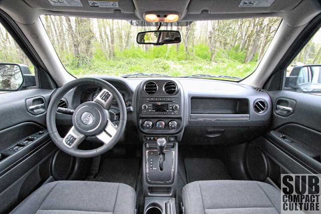 2012 Jeep Patriot Latitude 4x4 interior - Subcompact Culture
