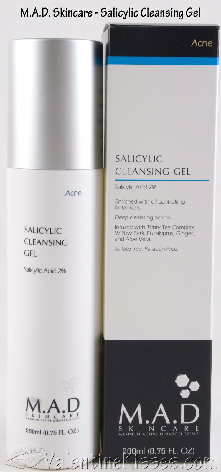 Valentine Kisses: M.A.D. Skincare - 3 products for Acne/Blemish Prone