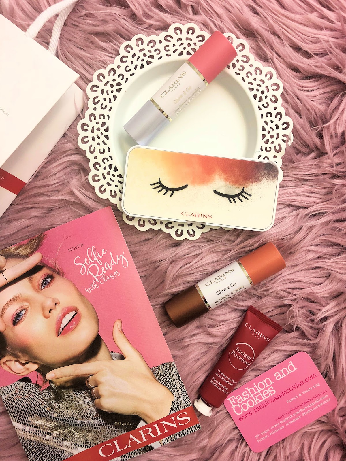 Clarins Selfie Ready collezione makeup primavera 2019 on Fashion and Cookies beauty blog, beauty blogger