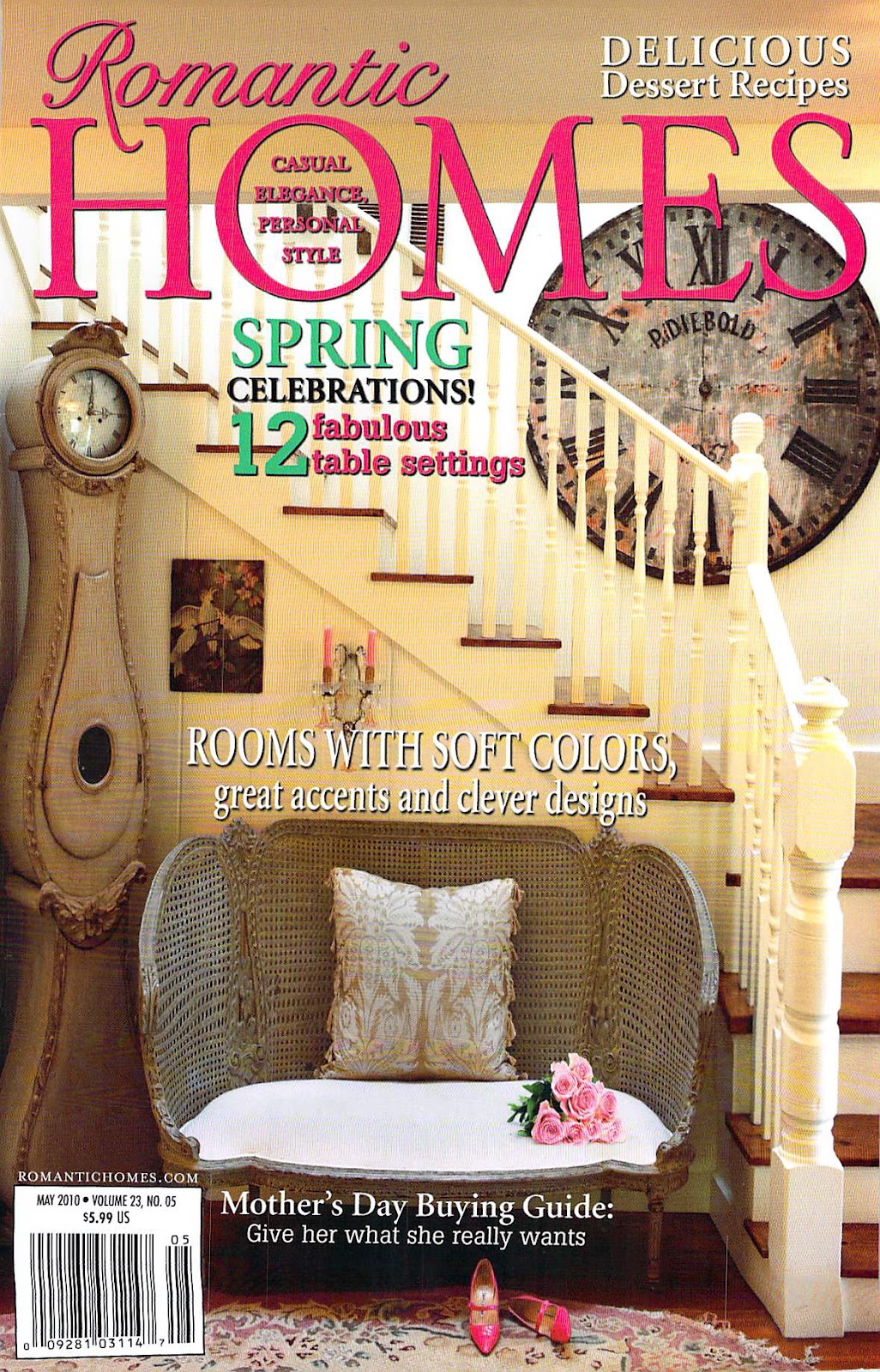 Maison Decor A pretty Mora wall clock