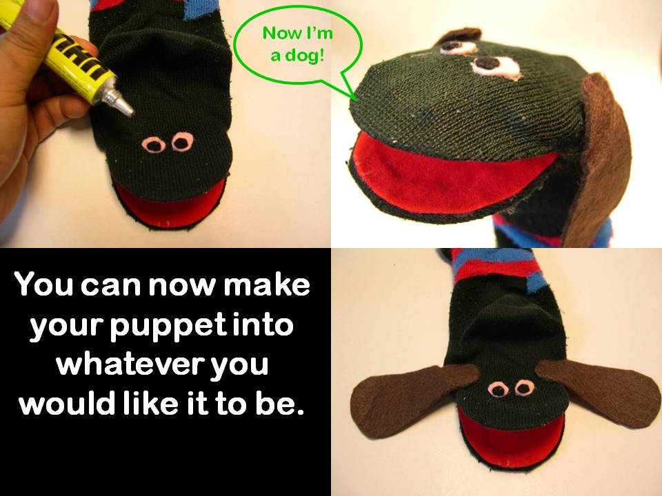 Chua's Drawer MAKING A BIG MOUTH SOCK PUPPET