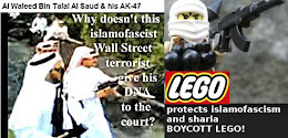 Lego won't sponsor the defense for Human Rights equality - but islamofascism and sharia is ok