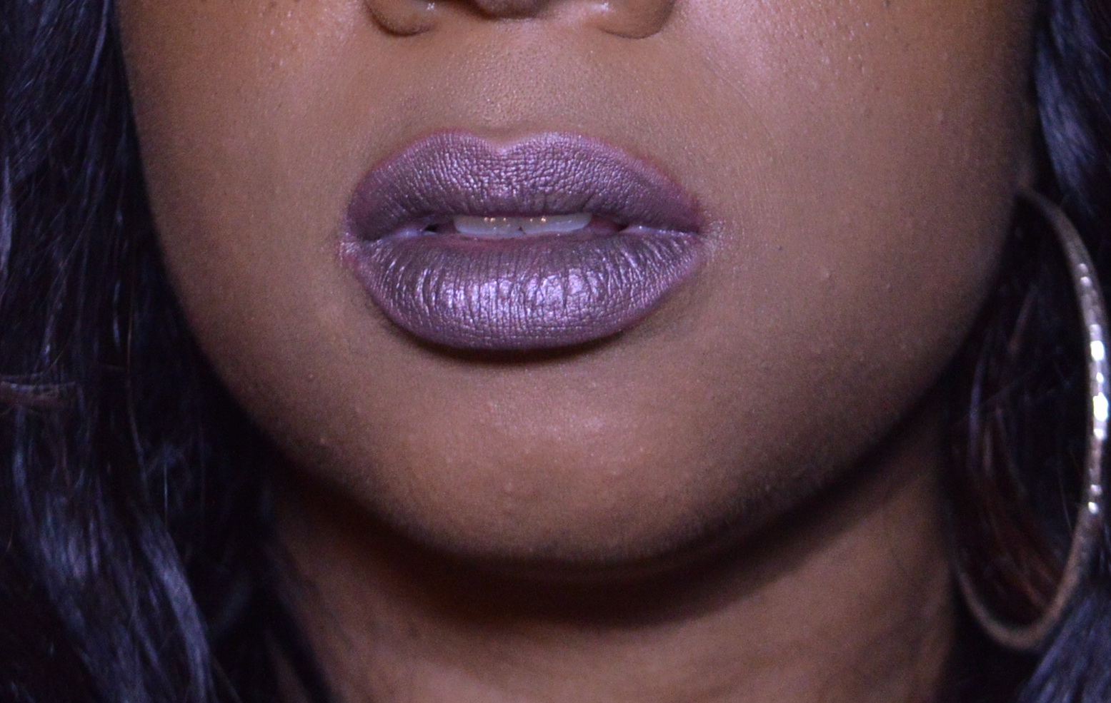 Metallic Lips with Hard Candy Fashion of Philly