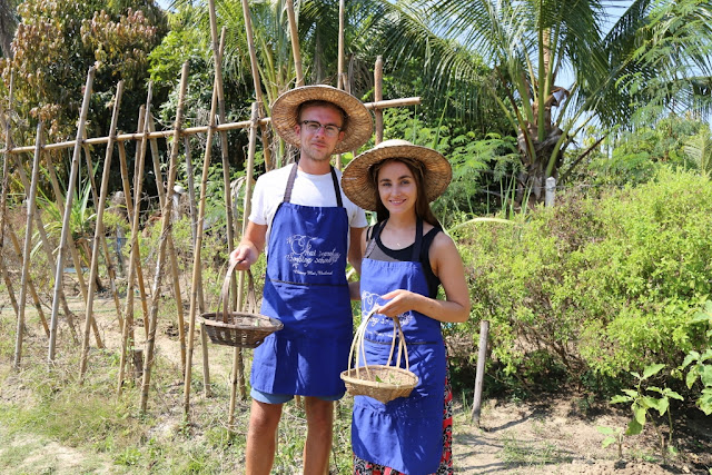 Thai Secret Cooking Class Photos. March 12-2017. Pa Phai, San Sai District, Chiang Mai, Thailand.