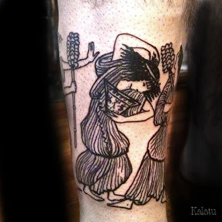 bouquet flowers tattoo, blackwork, woodcut bouquet, kalatu, Kalatu, Woodcut tattoos, black work, black workers, black tattoos, blockprint tattoos, engraving tattoos, black ink, vegan ink, vegan ny, vegan tattoo, black workers ny, black workers submission, black tattoo art, greek vase, greek vase tattoo, red figure vase painting
