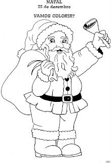Desenho natal Desenho Papai noel colorir