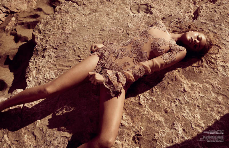 Anna Jagodzinska x Vogue Turkey June 2011 photographed by Mariano ...