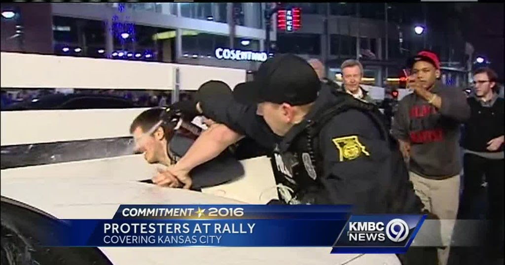 THE LATEST KANSAS CITY TRUMP PEPPER SPRAY PROTEST AFTERMATH LINK BLAST!!!