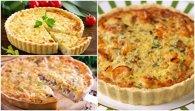 8 receitas de quiches salgados incríveis