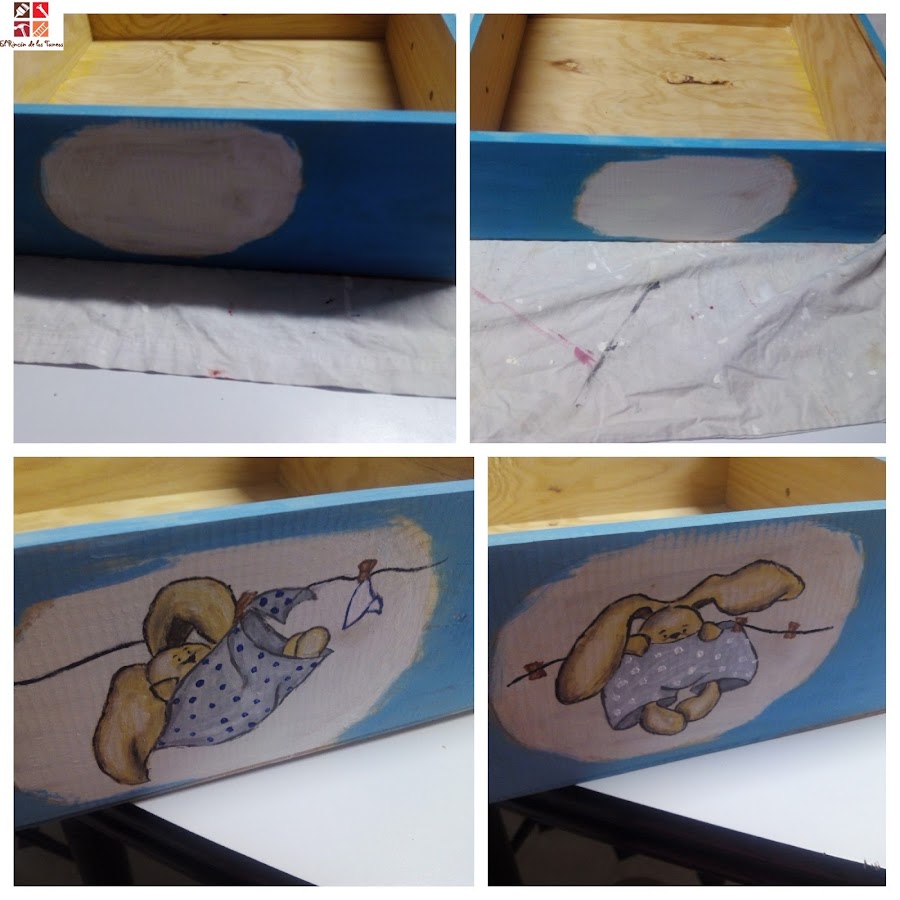reciclar una caja de vino