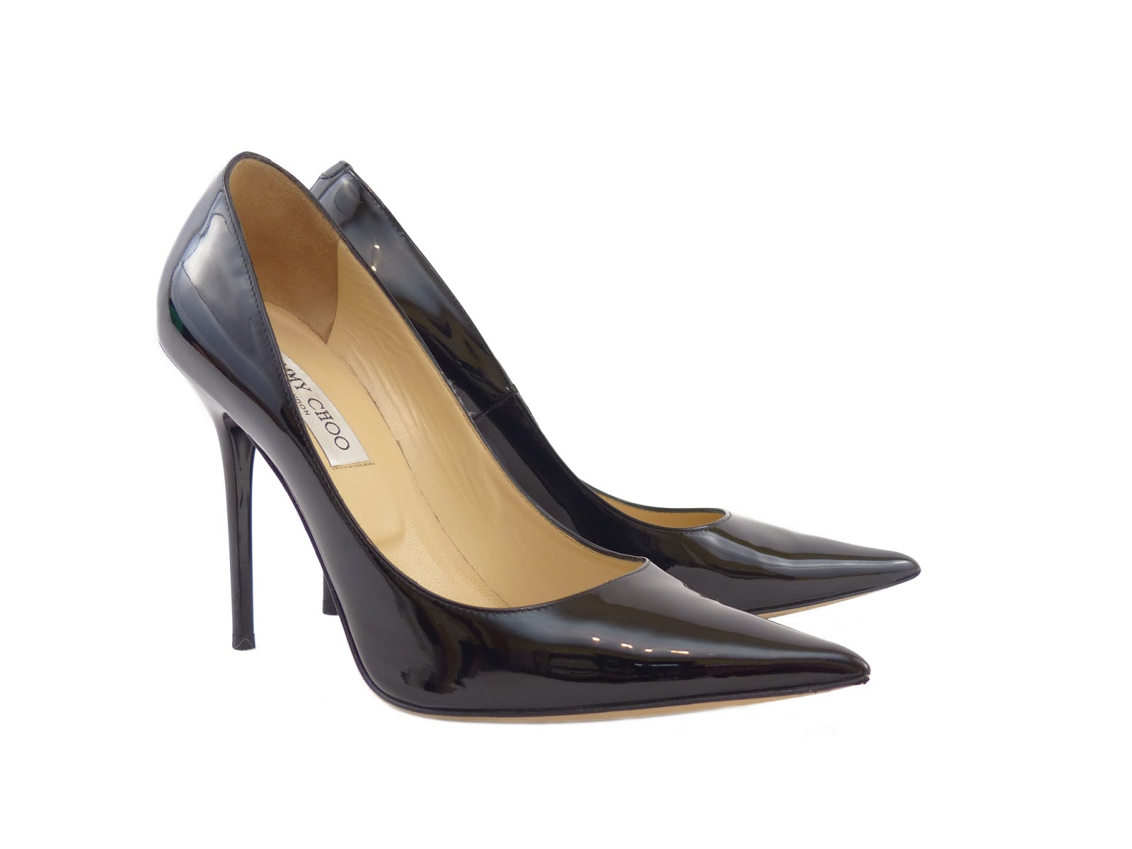 jimmy choo abel black patent