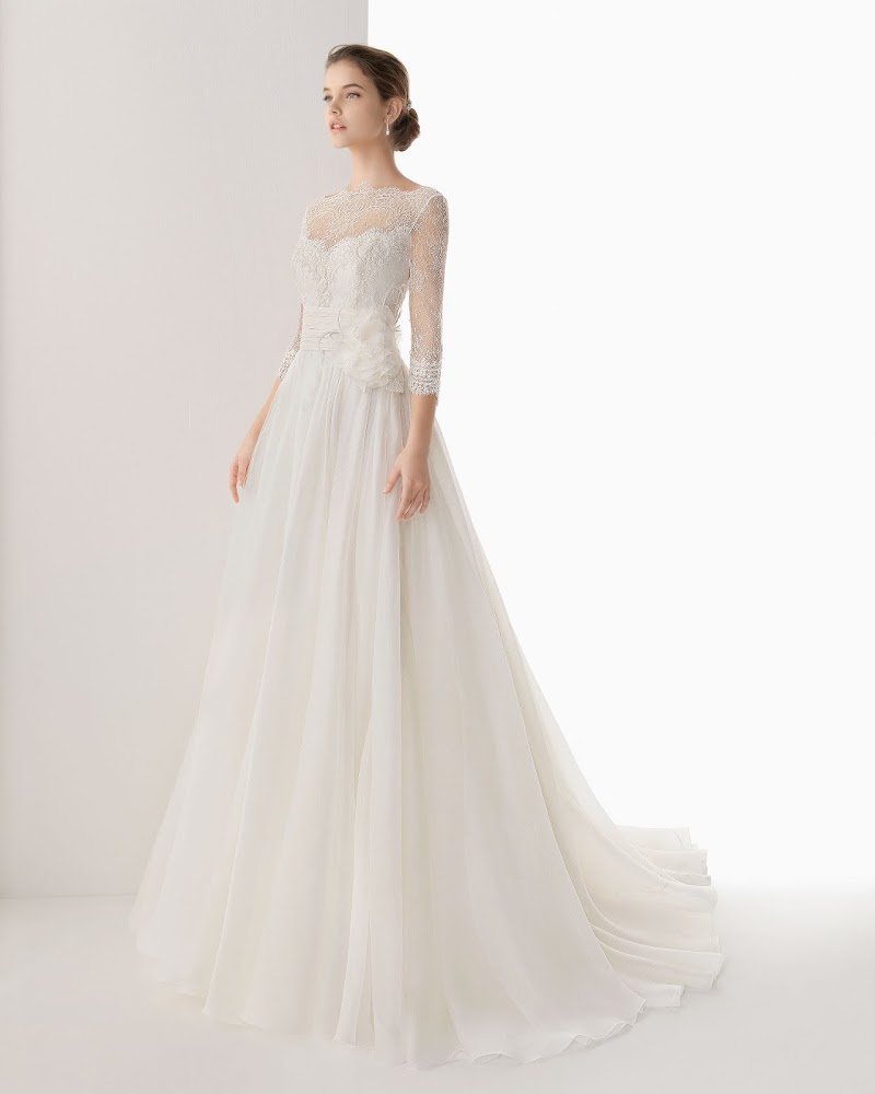Wedding Ideas! 25+ Lace Wedding Dress With Illusion Sleeves