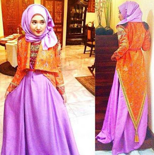 Baju Gamis Blazer Karya Desainer Dian Pelangi Baju Gamis Blazer Karya Desainer Dian Pelangi