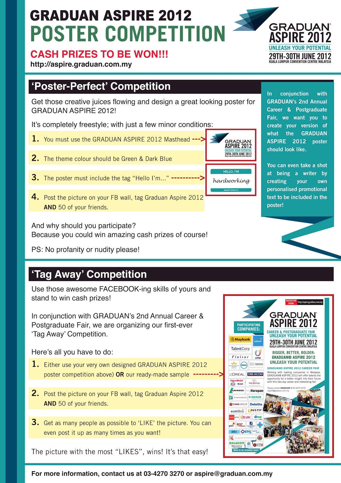 GRADUAN GRADUAN ASPIRE 2012