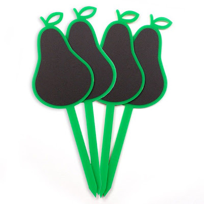 Pear Chalkboard Stakes from Candy Stripe Cloud 
