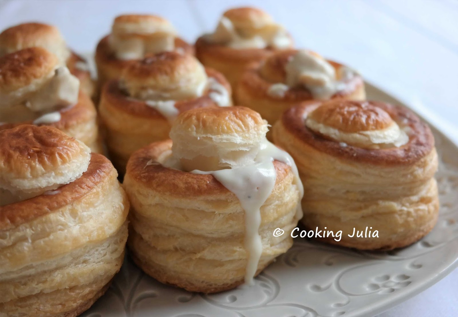 COOKING JULIA : BOUCHÉES À LA REINE