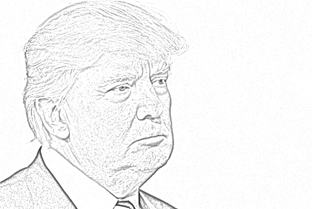 President Donald Trump coloring.filminspector.com