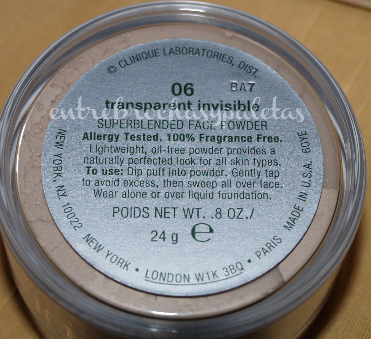 superblended face powder clinique