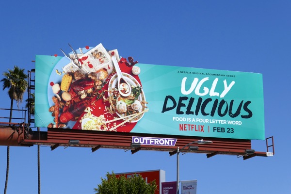 Ugly Delicious series premiere billboard Ugly Delicious series premiere billboard