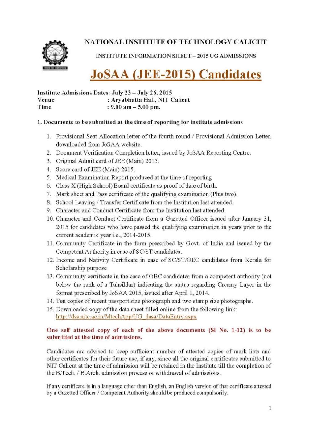 conduct certificate format by gazetted officer scribd india character certificate format by gazetted officer for admission