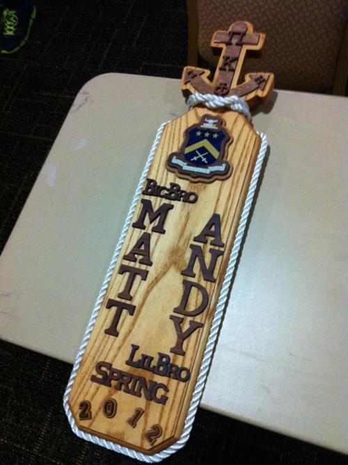 Greek Life 101 Paddles